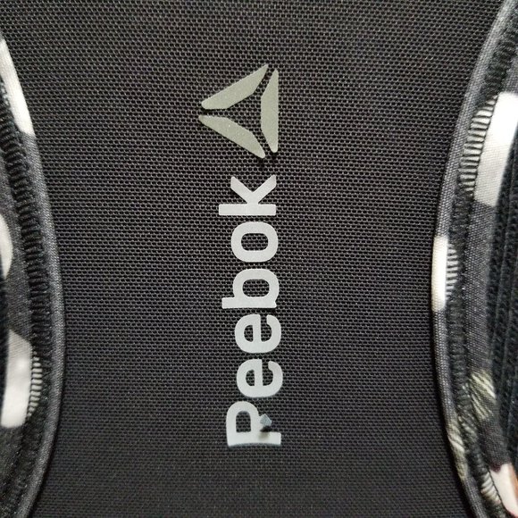 Reebok sports bra XS stud print racerback PlayIce pullover style workout gym - Picture 11 of 15